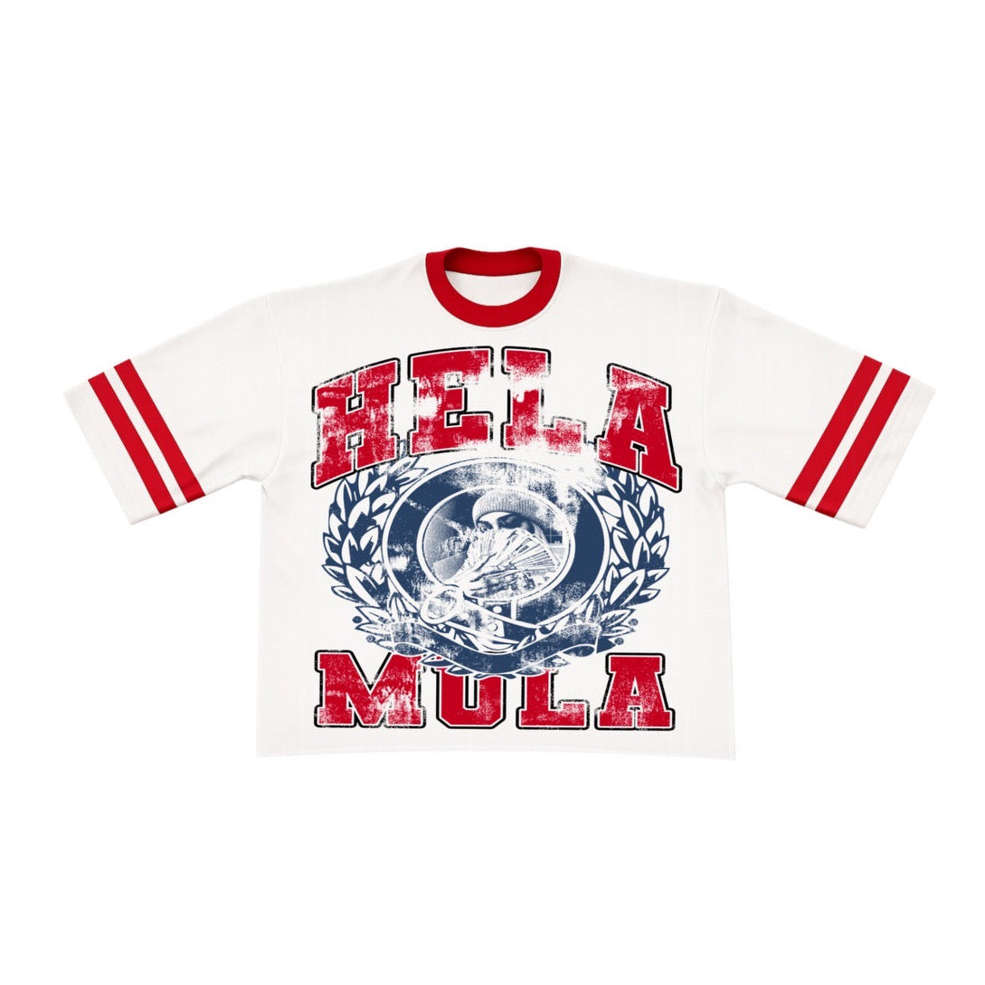 “University” Crop Tee