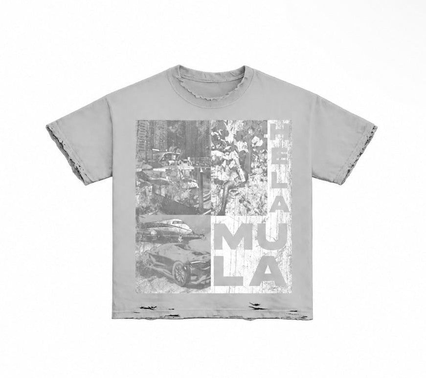 “Lifestyle” Distressed Tee