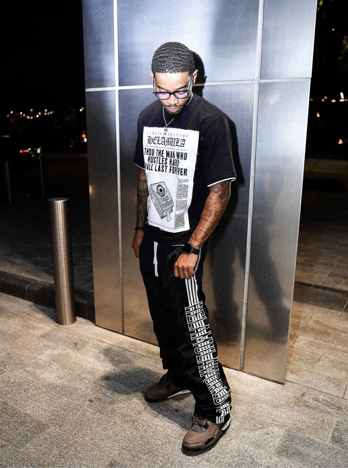“Scripture” Double Layer Tee